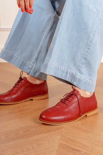 Leonard - Bordeaux Leder Derbys