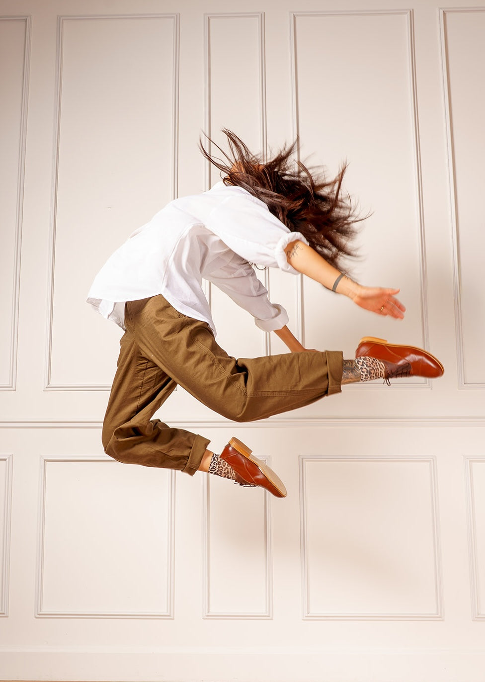 Oscar - Brown Leather Derbies