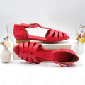 Chaussures Swing Sandales Rouges 3