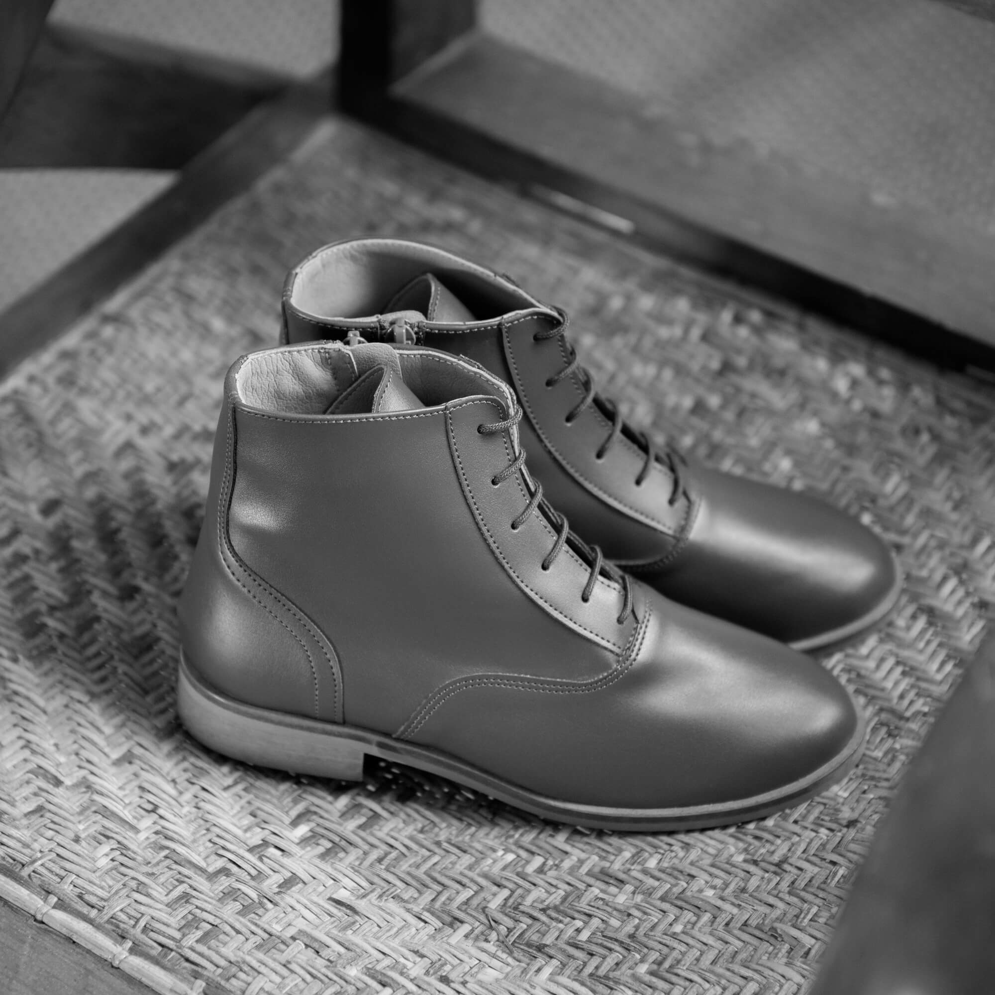 Chaussures Swing Bottines Marron Vegan 2