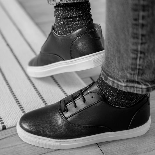 Chaussures Swing Sneakers Noires Vegan 1